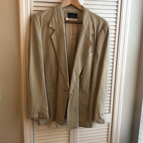 🌺Louis Alvear Piel 100%leather jacket from Spain - Picture 1 of 11